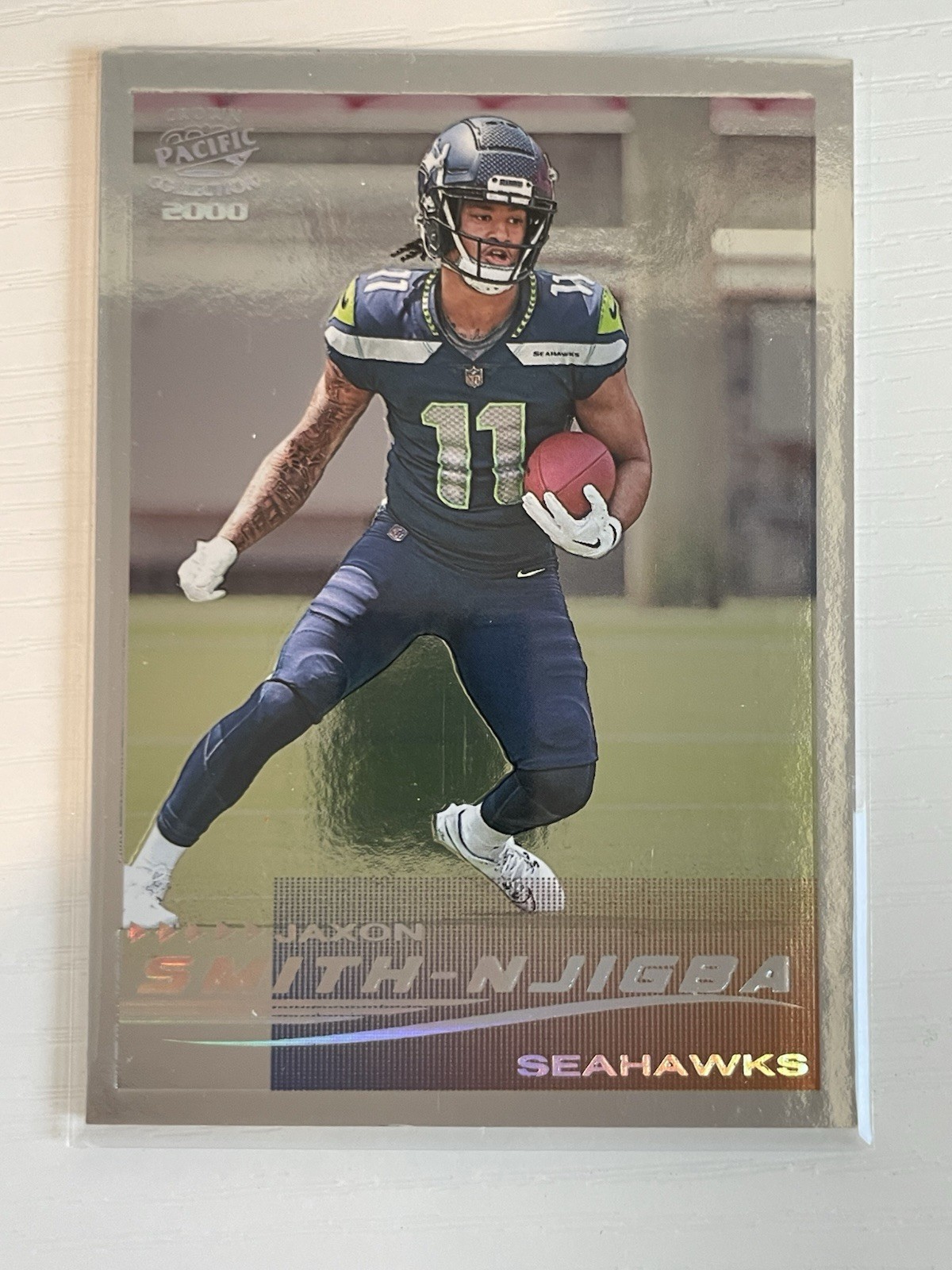 2023 Zenith Jaxon Smith-Njigba Rookie Crown Pacific Collection RC #11 Seahawks