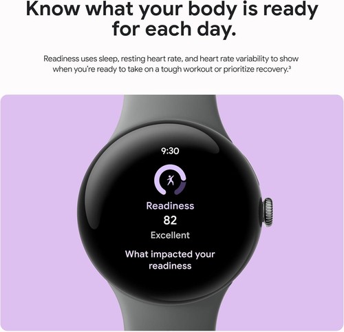 Google Pixel Watch 3 41mm Hazel Case Hazel Active Band Wi-Fi Excellent Condition - Zdjęcie 5 z 9