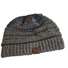 C C Exclusives Dark Gray Knit Beanie