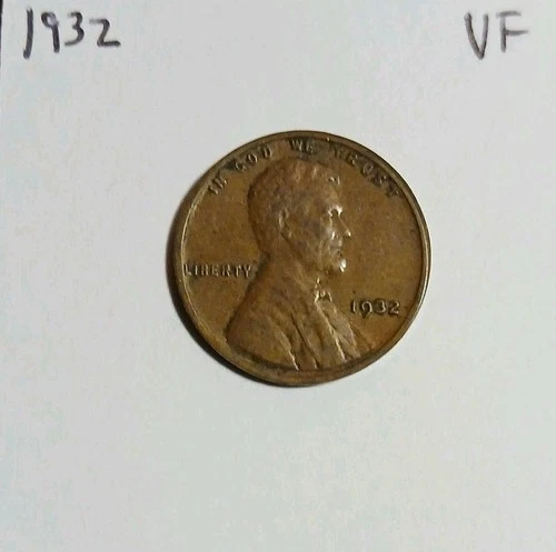 1932 Lincoln Cent VF Exact Coin Pictured Free Shipping Philadelphia