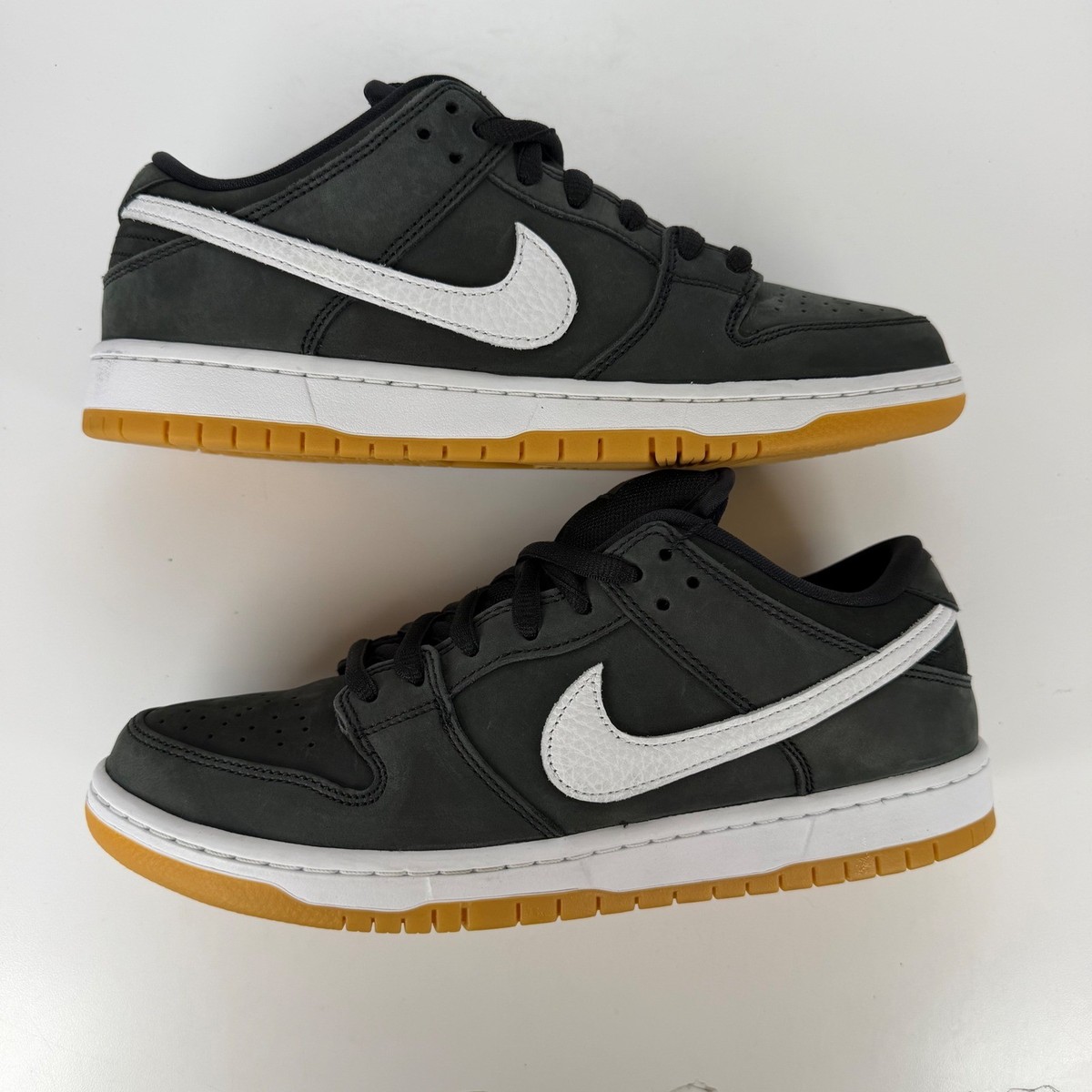Nike SB Dunk Low Pro Black Gum White CD2563-006 Mens Size 9.5