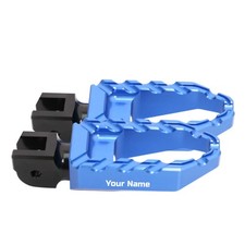 For Adventurer 96-01 00 99 98 97 BUZZ Rider Footpegs BLUE Custom Laser