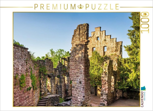 Calvendo Puzzle Zavelstein Castle Ruins | 1000 Pieces, Finished Size 25.2 × 18.9-image