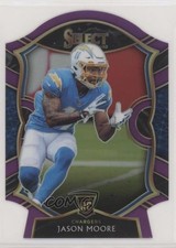 2020 Panini Select Concourse Purple Prizm Die-Cut Jason Moore #78 2l4