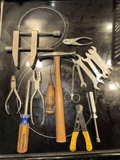 Lot Of Vintage/Antique Watch/Clock Repair Tools