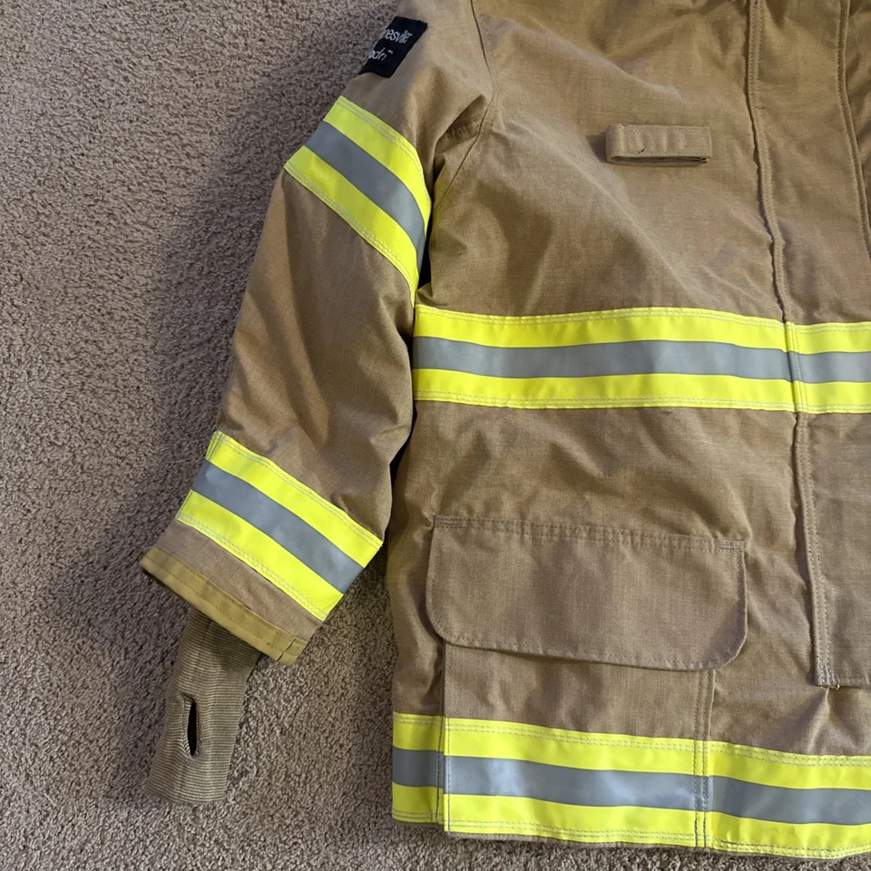 CHAQUETA ISODRI JANESVILLE FIRE FIGHTING BUNKER GEAR LIONS 54R Foto 4 de 4