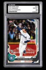 2026 Colt Emerson Topps NOW MLB Rookie Card #219 Seattle Mariners Graded 10