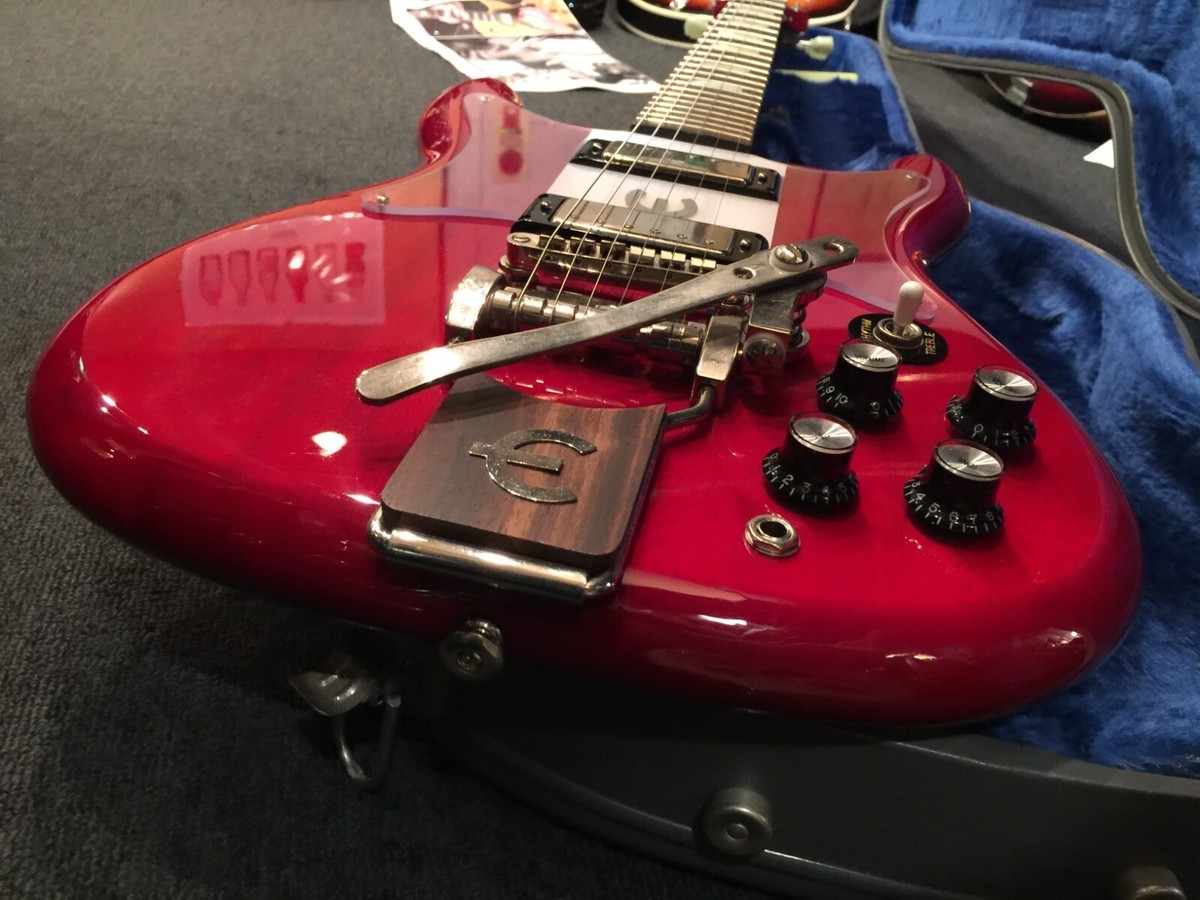 Electric Guitar Epiphone Wilshire 50th Anniversary Crestwood Red