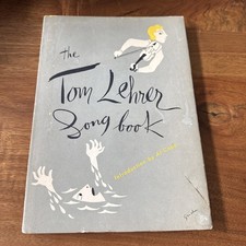 The Tom Lehrer Song Book 1960 Hardcover Vinta...