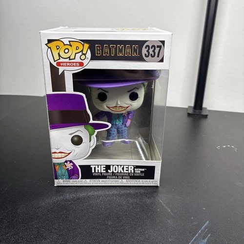 Funko Pop! Heroes Batman 1989 Joker with Hat Vinyl Figure #337