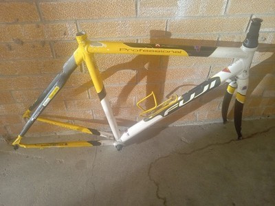 NEEDS WORK 54cm Fuji X Fusion Professional Aluminum Bike Frame Set Pro Series