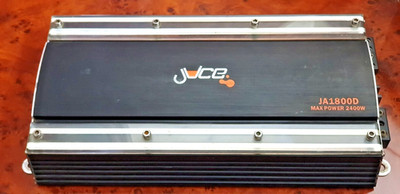 Juice CarHifi Endstufe JA1800D MAX Power 2400 W Audio hifi retro cap hifonics