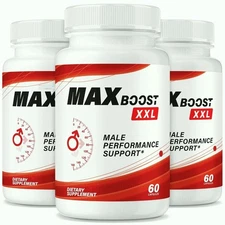 (3 Pack) Max Boost XXL Capsules MaxBoost XXL for Men to Support Male Stamina
