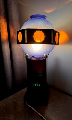 Vintage Soviet  Jupiter  Lamp Clock  Space Age Mid Century Light Manual 1980s