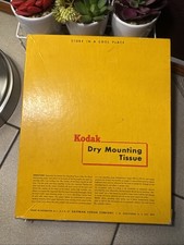 Kodak Dry Mounting Tissue 8x10 Made in the USA Open Box Vintage Photography