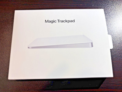 Apple Magic Wireless Trackpad - White (MK2D3AM/A) Barely Used