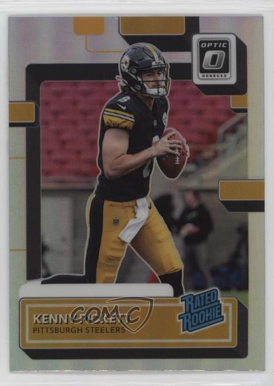 2022 Panini Donruss Rated Optic Preview Holo Kenny Pickett #P-301 Rookie RC rf2