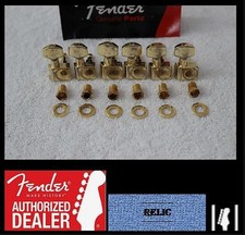 Fender American Standard Pro Aged/Relic Gold Staggered Tuners 099-0820-200