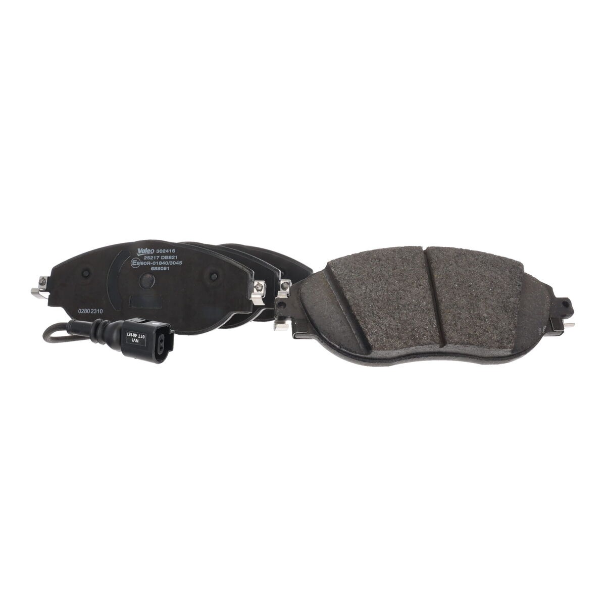 Plaquettes de frein VALEO 302416 idéales pour trajets quotidiens en Seat Leon S