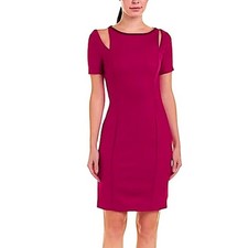 NWT Valentineʼs Day Elie Tahari Red Jonas Wool Dress Size US 10