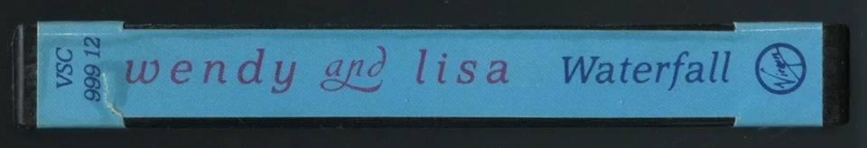 WENDY & LISA - Waterfall - 1987 Cassette Single Tape [VG+] - Bild 3 von 4