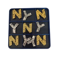 EDIE PARKER Acrylic TIC TAC TOE game set (NY New York)