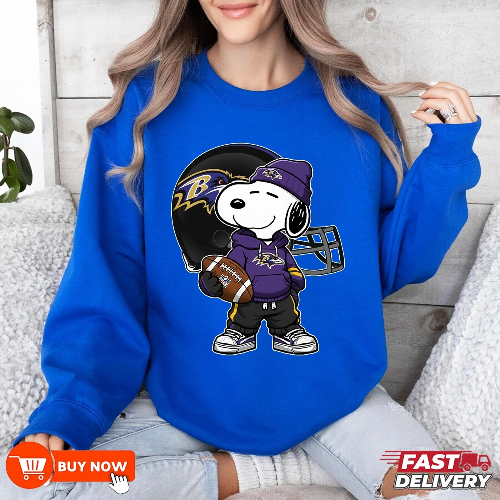 Baltimore Ravens Football Sweatshirt