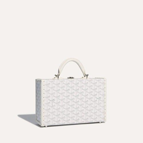 Goyard Trunk Bag White GHOTELPMLTY50CL50P 143653061