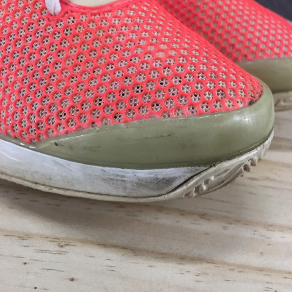 Adidas Shoes Womens 10 McCartney Barricade Tennis Sneakers Orange Low Top M17336 - Image 4 of 4