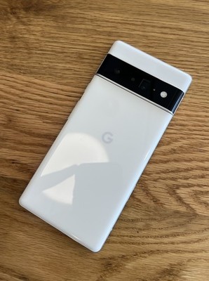 Google Pixel 6 Pro 256GB Cloudy White - for Parts As Is