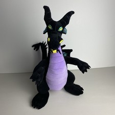 PRISTINE Disney World Sleeping Beauty 18" Plush Maleficent Dragon