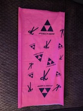 Fisher Sports Tube Neck Gaitor Neck Warmer. Ski Snowboarding. Pink Color.