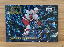 2020-21 Skybox Metal Universe - Net Deposits Andrei Svechnikov #ND-16 Gold /25