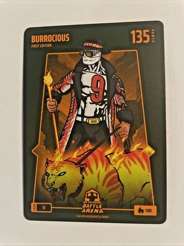 Joe Burrow 2024 Bo Jackson Battle Arena Burrocious Fire Card!!