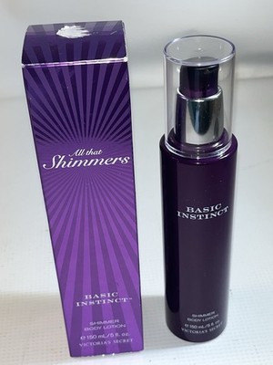 Victoria s Secret All that Shimmers Basic Instinct Body Lotion 5 fl. oz New