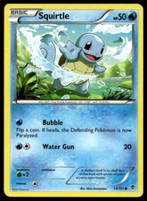 Squirtle #14/101 Plasma Blast Lightly played - Pokemon Card