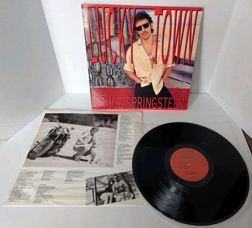 Bruce Springsteen - Lucky Town - 1992 US First Pressing Vinyl LP - Columbia
