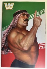 WWE #22 Iron Sheik Virgin 1:15 Rahzzah Variant Mid-Grade Comic 2018 WWF