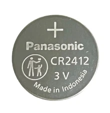 1 pc NEW PANASONIC CR2412 cr 2412 lithium 3V lithium battery (carded)