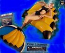 24315 - Bestway H2O Banana Shaped Pool Float for Summer Water Fun and Relaxation