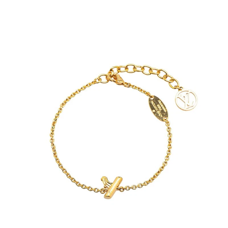 LOUIS VUITTON（LV） 3. Bracciale Louis Vuitton Lv Me Y M67182 placcato oro donna