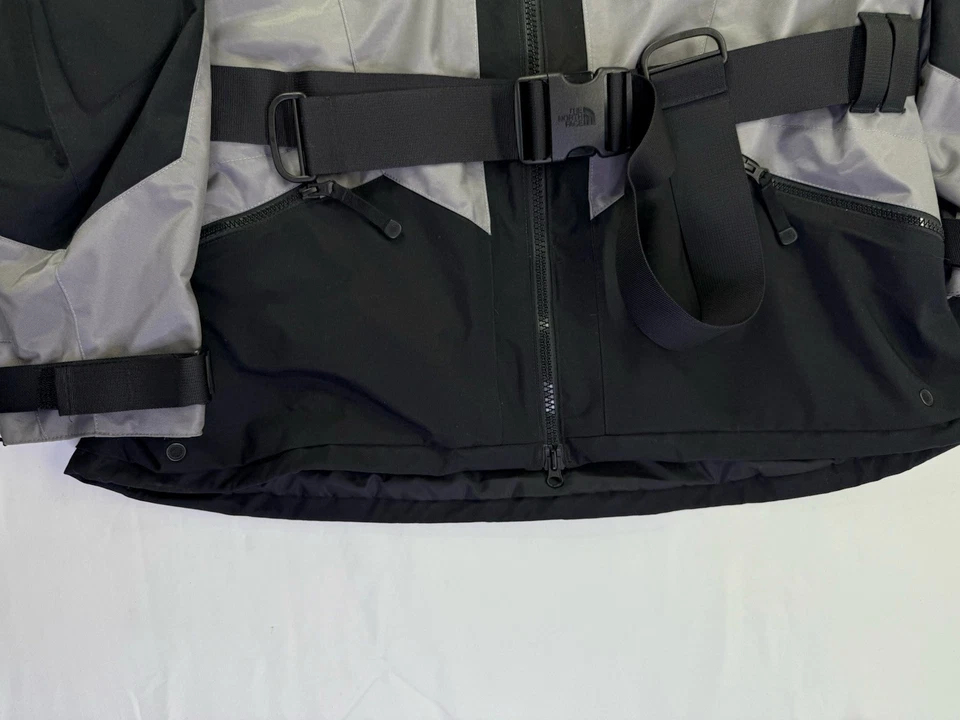 Retro The North Face Steep Tech Parka Jacket Men’s 3XL Blue Black Grey - Image 2 of 4