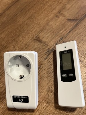 NASHONE Wireless Thermostat Steckdose Digit.Temperaturregler mit Heizung/Kühlung
