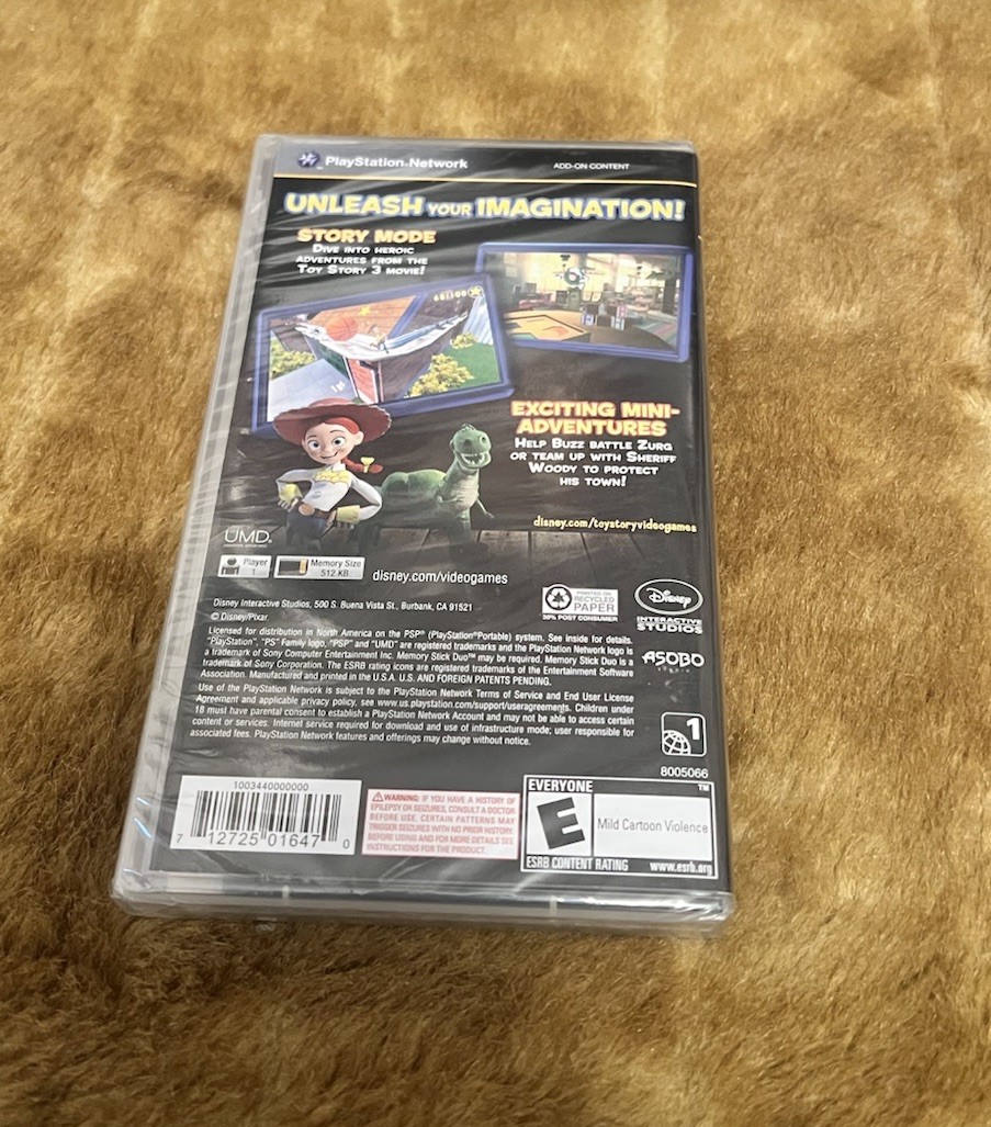 TOY STORY 3 PSP 北米版 レア TOY STORY 3 PSP 北米版 レア
