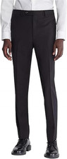 Men'S Skinny Fit Stretch Dress Pants  Fitted Suit Pants for Men  Ultra-Tapered