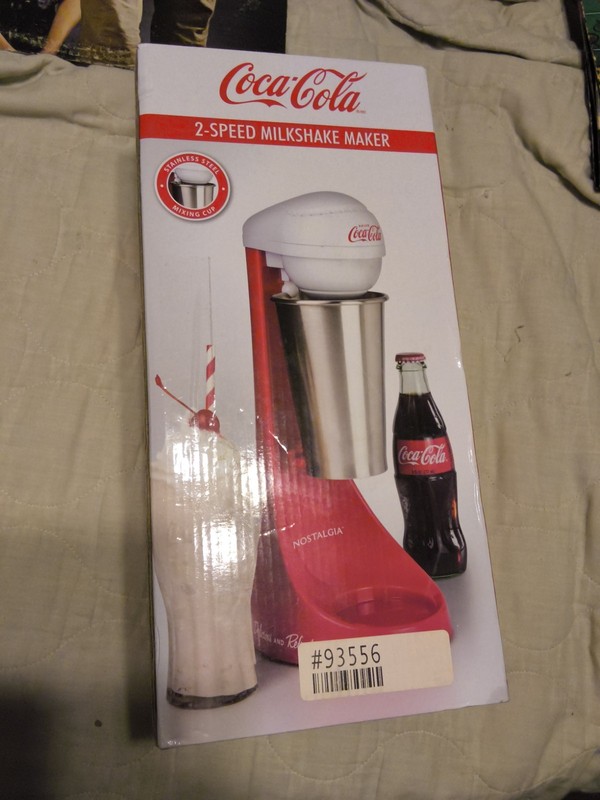 Nostalgia Coca-Cola Milkshake Maker 2-Speed Limited Edi New In BOX!