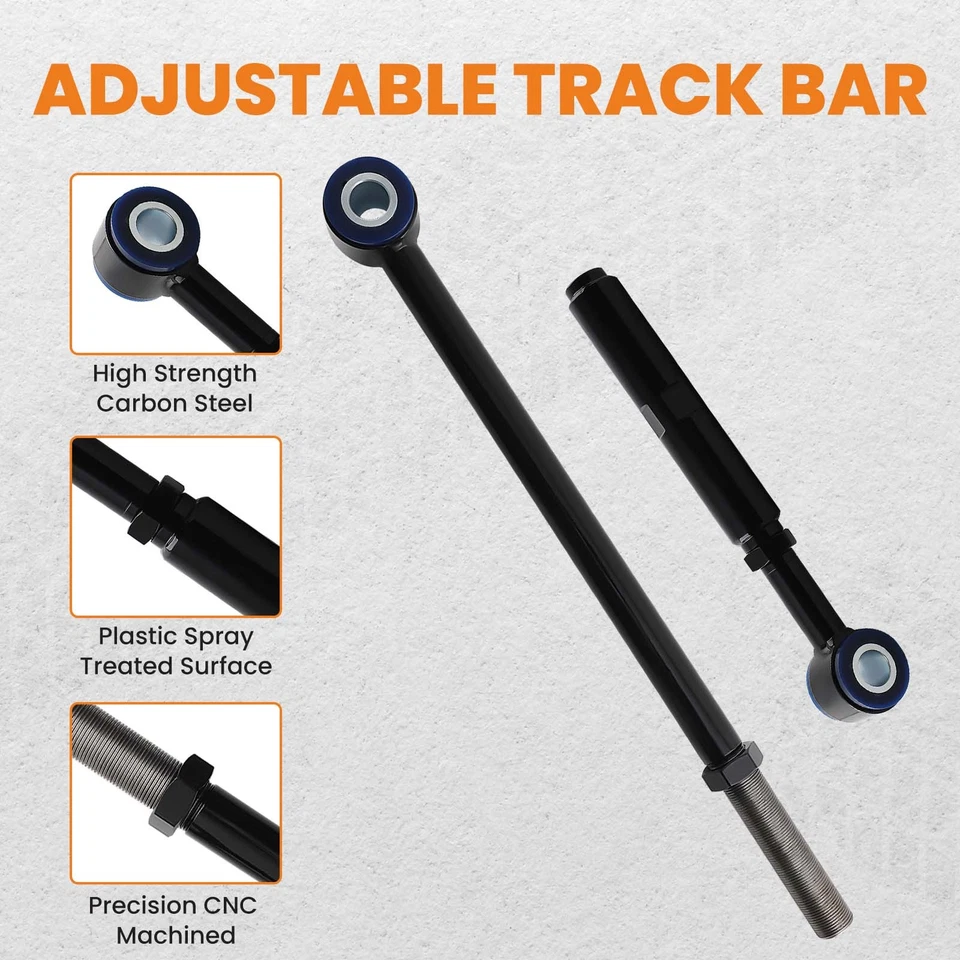 Front Track Bar ADJ For Ford F250 F350 F-350 Super Duty Excursion 99-04 2WD 4WD - Image 4 of 4