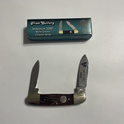 Frost Cutlery Millennium Canoe 2000 Worm Grove MM-477WG