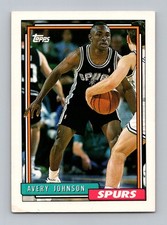 1992-93 Topps #287 Avery Johnson Near Mint or Better