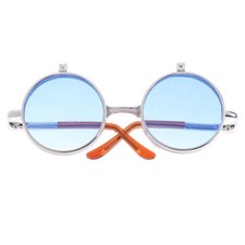 1/6 Blythe Puppen doppelt gefaltete Gl&auml;ser Sonnenbrille blau Verlaufslinse